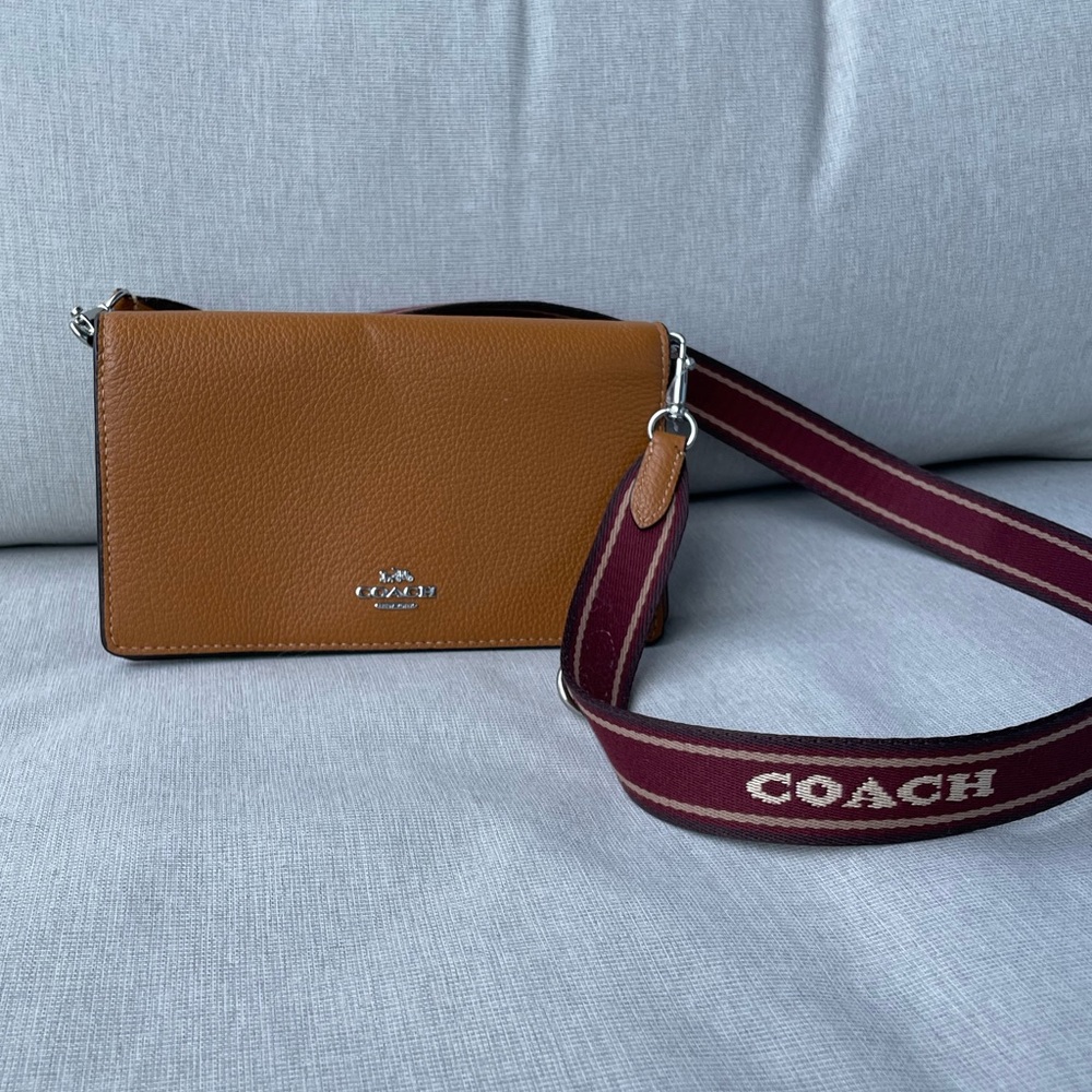Coach Anna Foldover Clutch Crossbody